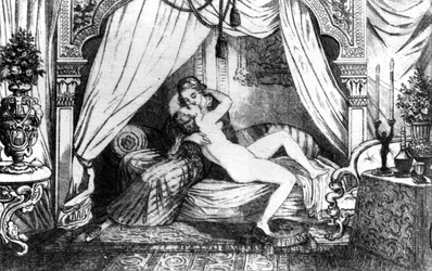 Marinette - v „Historie mého života““ od Casanovy. Brusel 1872.