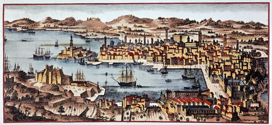 Marseille v roce 1680 - B.N.