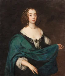 Mary Stewart, vévodkyně z Richmondu a Lennoxu, kolem roku 1640 (olej na plátně)