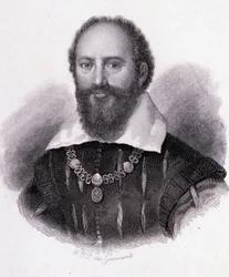 Maxmilián z Bethune (1560-1641) vévoda ze Sully, hrobový portrét