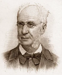 Členové Akademie Francaise v roce 1895: portrét Emila Olliviera (1825-1913), francouzského politika.