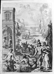 Ovidius (Ovidius) - ilustrace ke knize 15 - (P. Ovidiovy Metamorfózy noci