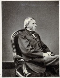 Fotografický portrét Louis-Joseph Gay-Lussac (Louis Joseph Gay Lussac) v roce 1848