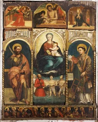 Polyptych Panny Marie Sněžné s dítětem