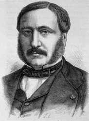Portrét Adolphe Forcade de la Roquette (1820-1874).