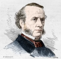 Portrét Alberta Grisara (1808-1869), belgického skladatele.
