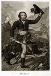 Portrét Alexandra Davyho Dumase (1762-1806), otce Alexandra Dumase otce