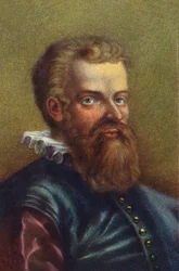 Portrét Andreho Vesaleho, anatoma.