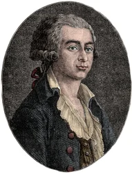 Portrét Antoine Joseph Gorsas (1752-1793) francouzský novinář a politik - Antoine-Joseph Gorsas