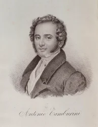 Portrét Antonia Tamburiniho (rytina