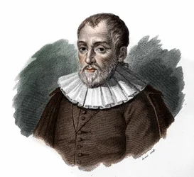 Portrét Bernardina Telesia.Humanist