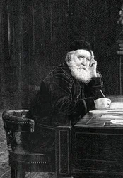 Portrét Charlese Gounoda (1818-1893), francouzského skladatele.