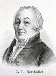 Portrét Claude Louis Comte Berthollet (1748 - 1822) francouzský chemik.