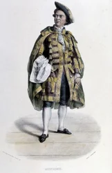 Portrét Claude Louis Seraphin Barizain (nebo Barisain), dit Monrose