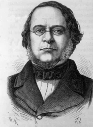 Portrét Daniele Manin (1804-1857), italského politika.