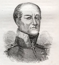 Portrét Davida Hendrika, Baron Chasse 1765-1849 - rytina