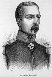 Portrét Edouarda Adolphe Deodat Marie Daesme (1807-1848), francouzská armáda.