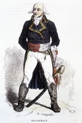 Portrét Françoise Christophe Kellermana - rytina