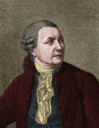 Portrét Friedricha Gottlieba KLOPSTOCK (1724-1803) německý básník.