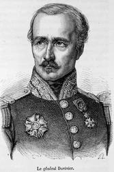 Portrét generála Franciade Fleurus Duvivier (1794-1848).