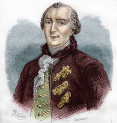 Portrét Georgese Louise Buffona (1707-1788), francouzského přírodovědce a spisovatele.