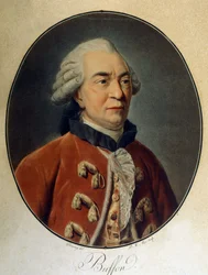 Portrét Georgese Louise Leclerca, hraběte z Buffonu (1707 - 1788), francouzského přírodovědce a spisovatele.