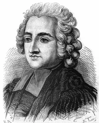 Portrét Germain Louis de Chauvelin. francouzský politik. 1685-1762