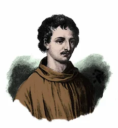 Portrét Giordana Bruna (1548-1600)
