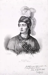 Portrét Giuditty Pastaové (1797-1865).