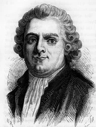 Portrét Guy Jean Baptiste Target, francouzský soudce 1733-1807.