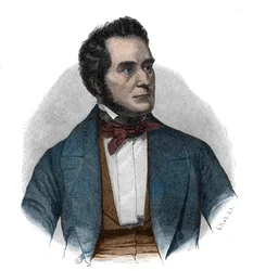 Portrét Heinricha Wilhelma Augusta Freiherr von Gagern (1799-1880), státníka, který se zasazoval o sjednocení Německa - Portrét Heinricha Wilhelma August von Gagern (1799-1880)
