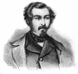 Portrét Henriho de Ruolze (1811-1887), francouzského chemika.