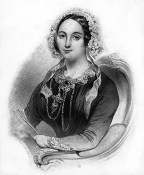 Portrét Henriette Sontagové (1806-1854), německé zpěvačky.