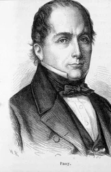 Portrét Hippolyte Passy (1793-1880), francouzský politik a ekonom