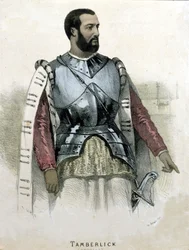 Portrét italského tenoristy Enrica Tamberlicka (1820 - 1869) v Otello od Gioacchina Rossiniho