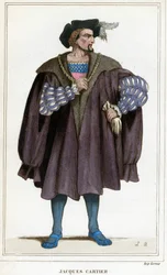 Portrét Jacquese Cartiera (1491 - 1557).