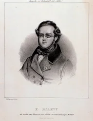 Portrét Jacquese Fromentala Halevyho (rytina)