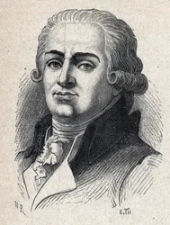 Portrét Jacques de Cazales, francouzský mluvčí