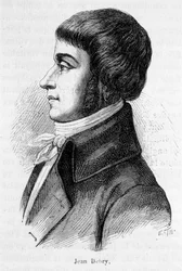 Portrét Jeana Antoina Josepha Debryho neboli De Bryho (1760-1834), poslance za Aisne v Národním konventu.