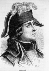 Portrét Jean Antoine Rossignol, generál francais (1759-1868).