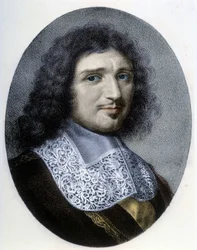Portrét Jean Baptiste (Jean-Baptiste) Colbert (1619-1683).