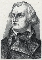 Portrét Jeana Francoise (Jean-Francoise) Berruyera (1737-1804) francouzského generála Francouzské revoluce.