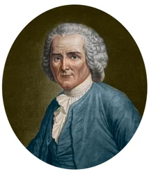 Portrét Jean Jacques Rousseau