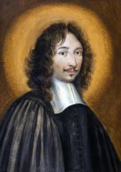 Portrét Jeana de Rotrou (1609 - 1650). Anonymní pastel 17. století. Soukromá sbírka.