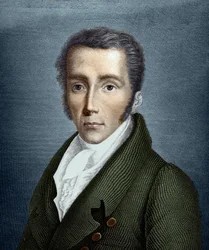 Portrét Josefa von Fraunhofera Německý fyzik