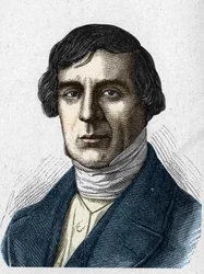 Portrét Jules Barthélemy Saint - Hilaire Saint Hilaire (Saint Hilaire) (1805 - 1895), francouzský učenec a politik