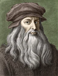 Portrét Leonarda da Vinci