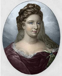 Portrét paní Antoinetty Deshoulières (1634-1694)