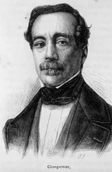 Portrét Nicolase Changarniera, francouzského generála (1793 - 1877)