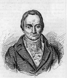 Portrét Philippe PINEL (1745 - 1826) francouzský lékař.
